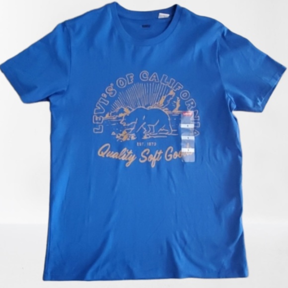 Levi's Other - Levis of California Mens Blue T shirt Size S